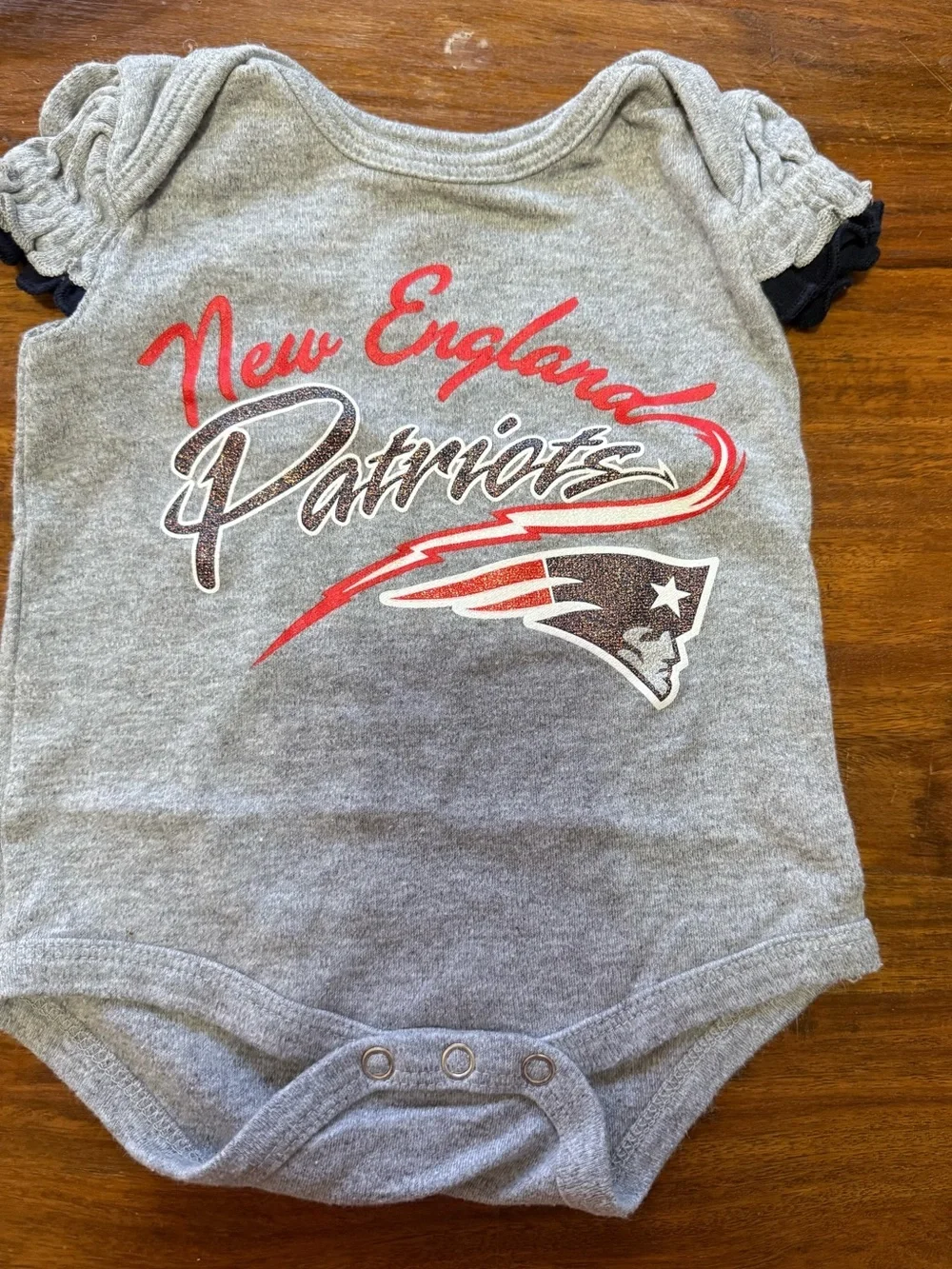Bundle of 3 New England Patriots Rompers